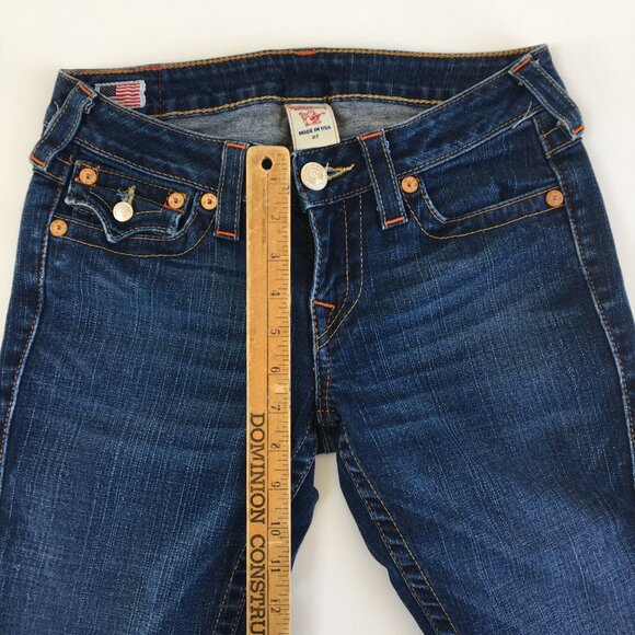 True Religion Becky Traditional Rise Boot Cut Jeans 27 - Picture 10 of 11